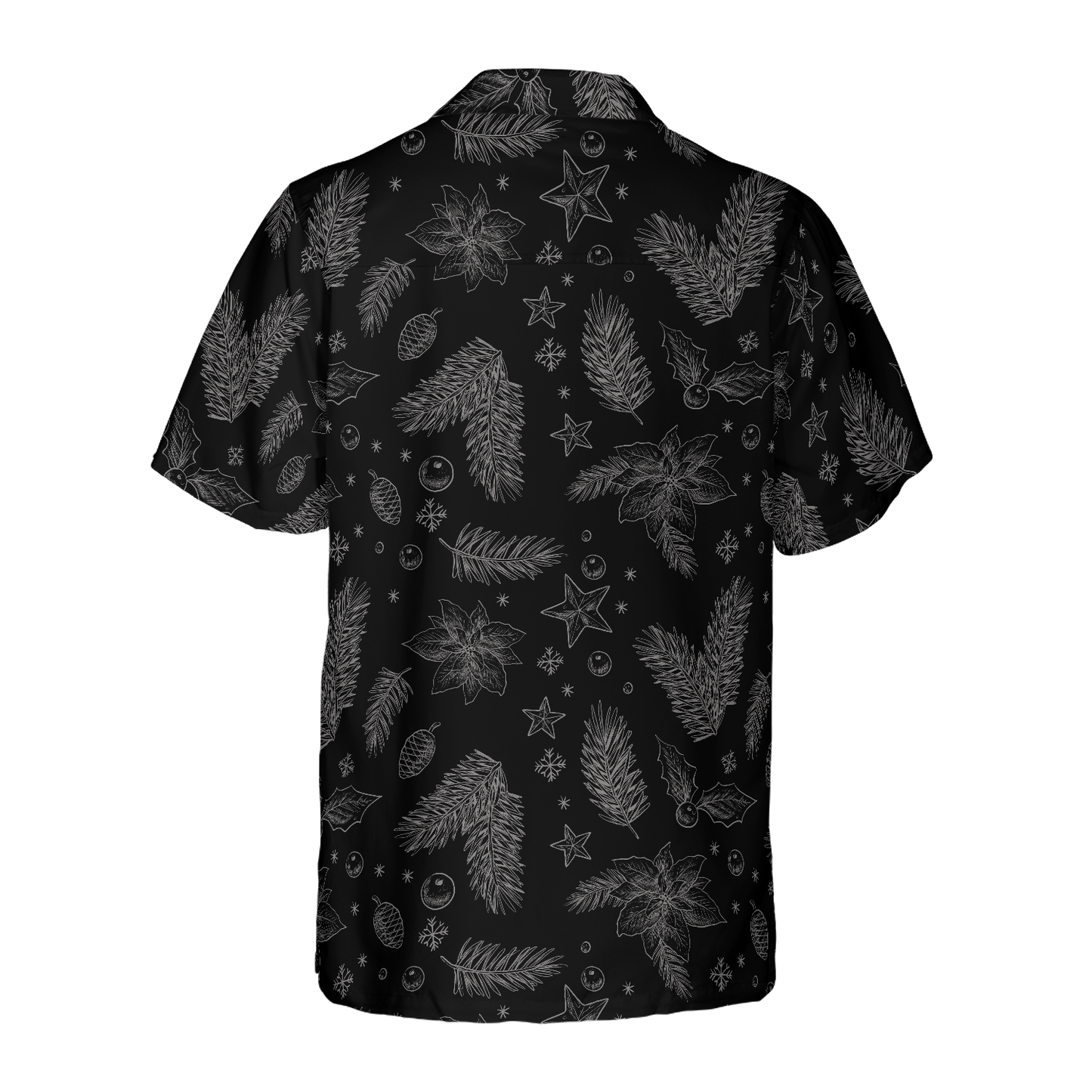 WW | Hyperfavor Weihnachts-Hawaiianhemden, Weihnachts-USA-Flaggenmuster-Hemd Kurzarm, Weihnachtshemden-Idee Geschenk Für Männer Und Frauen