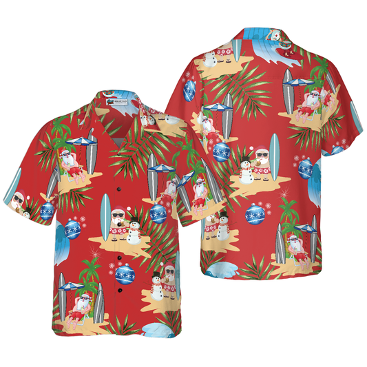 WW | Merry Christmas Santa Claus 11 Hawaiian Shirt