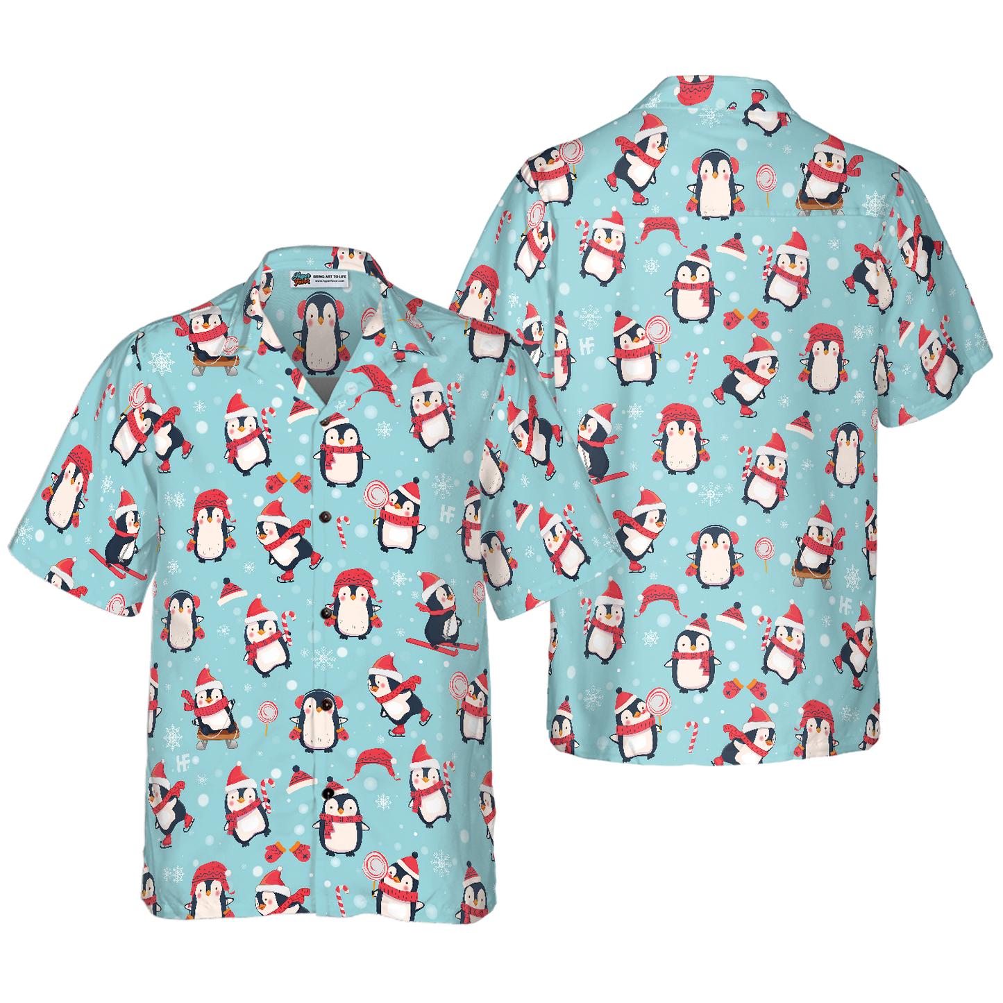 WW | Frohe Weihnachten Muster 5 Hawaiian Shirt