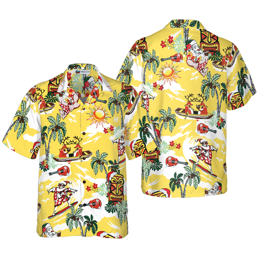 WW | Merry Christmas Santa Claus 15 Hawaiian Shirt