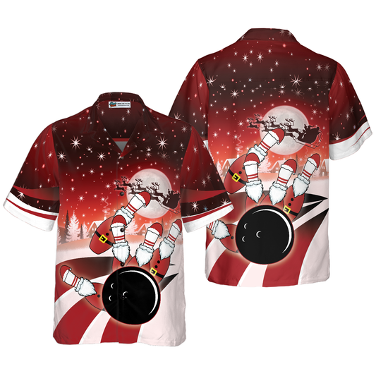 WW | Hawaiian Shirts, Christmas Bowling Shirt Short Sleeve, Christmas Shirt Gift Idea For Men And Women