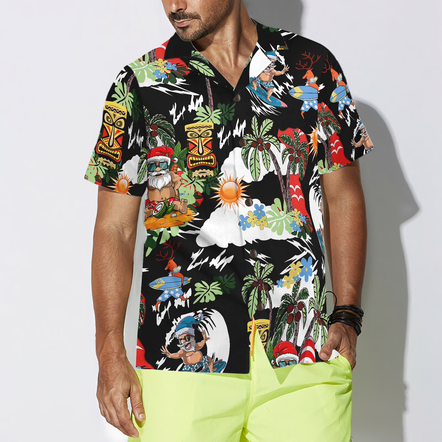 WW | Merry Christmas Santa Claus 9 Hawaiian Shirt