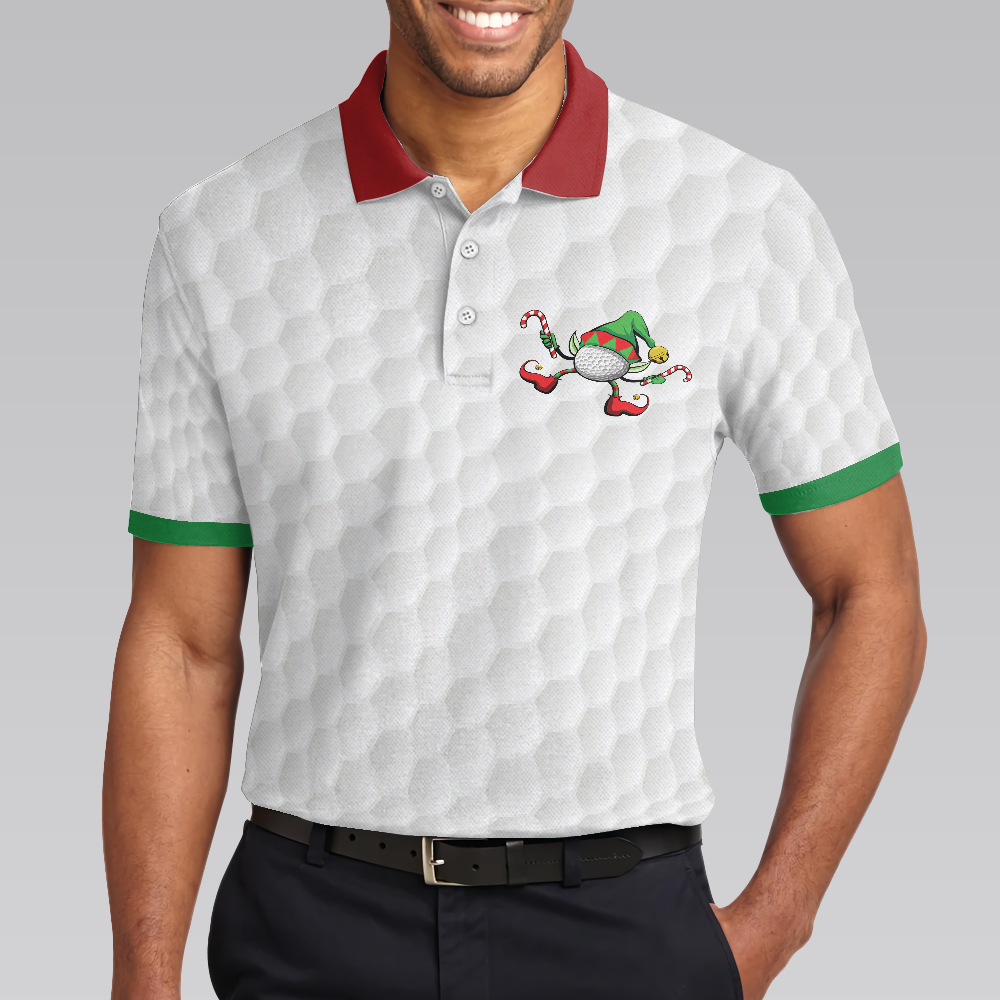 WW | Golf Alles, was ich will Polo-Shirt, Geschenkidee für männliche Golfer, lustiges weihnachtliches Golfhemd