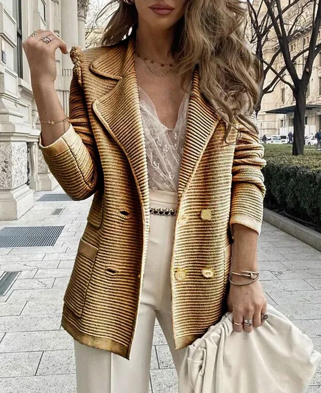 WW | Groovy Long Sleeve Uniform Blazer