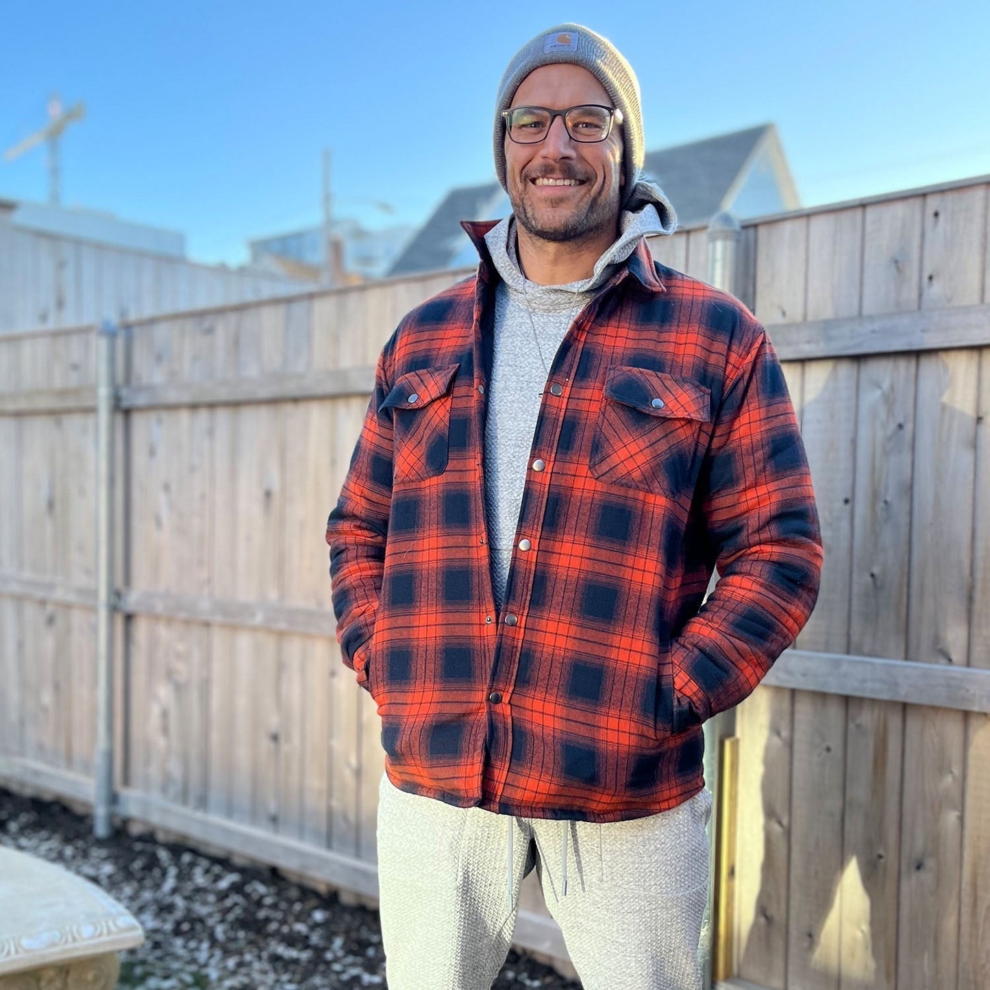 WW | Men's Flannel Shirt Jacket