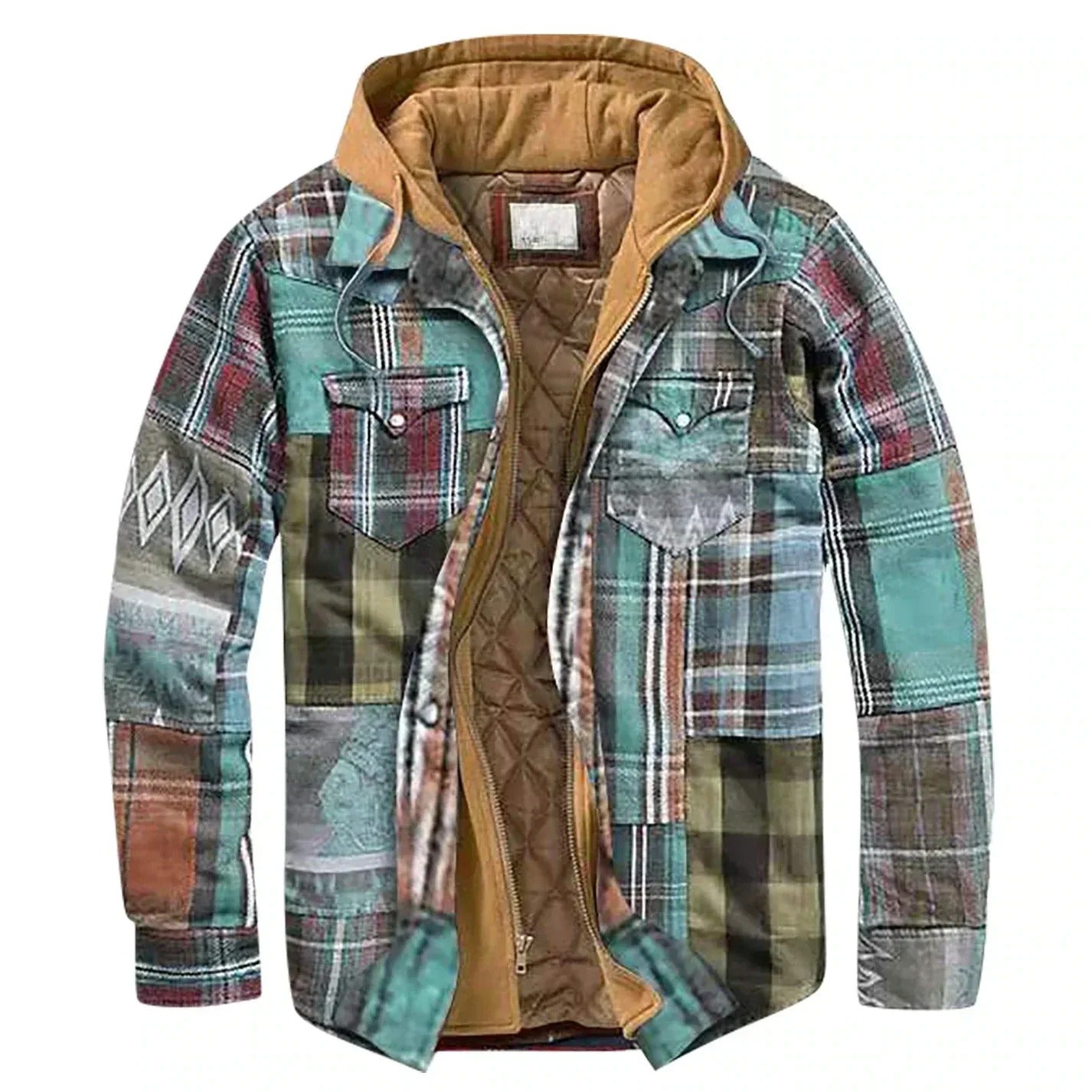 WW | Moderne Karottenjacke Mit Kapuze Für Herren