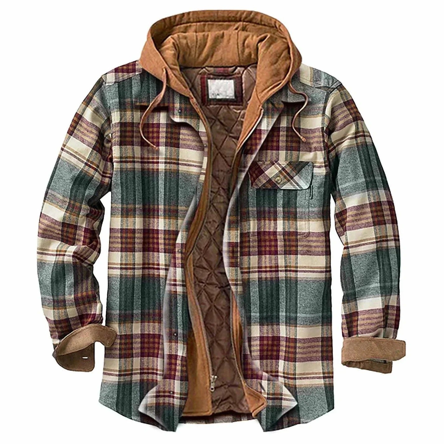 WW | Moderne Karottenjacke Mit Kapuze Für Herren