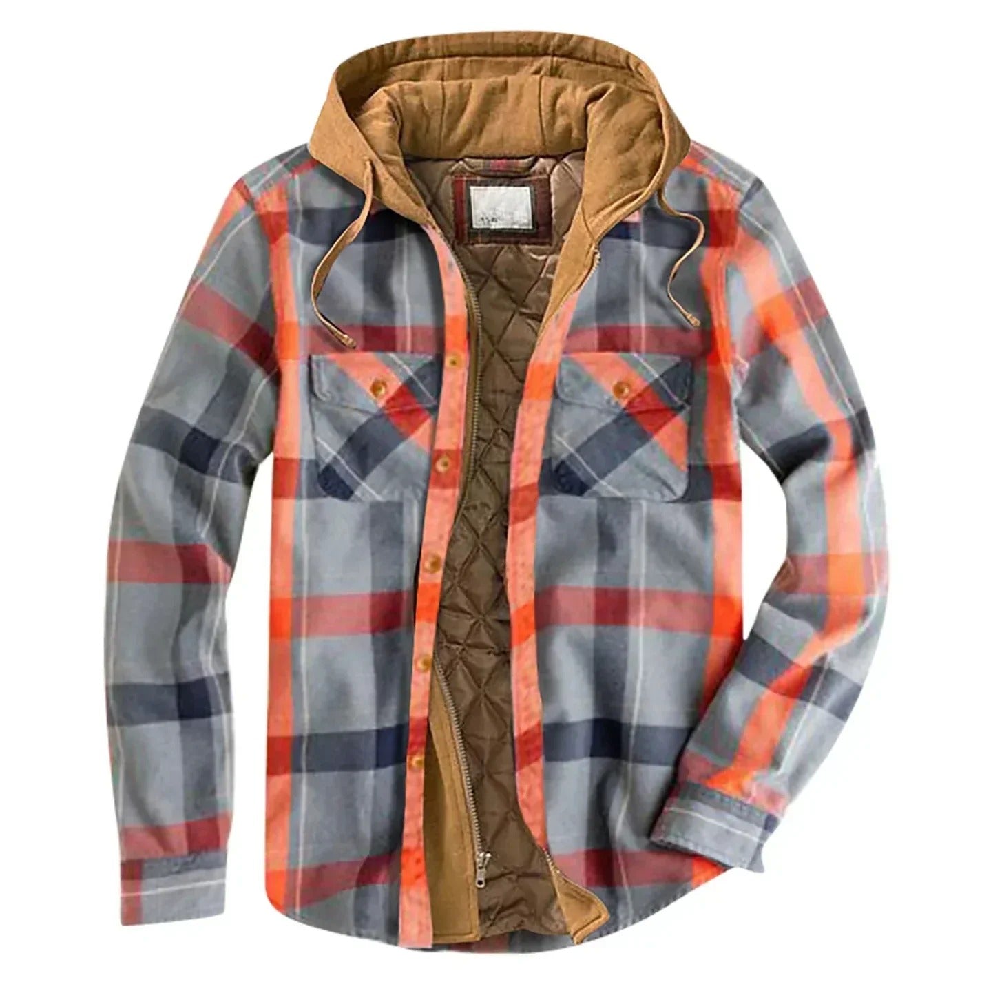 WW | Moderne Karottenjacke Mit Kapuze Für Herren