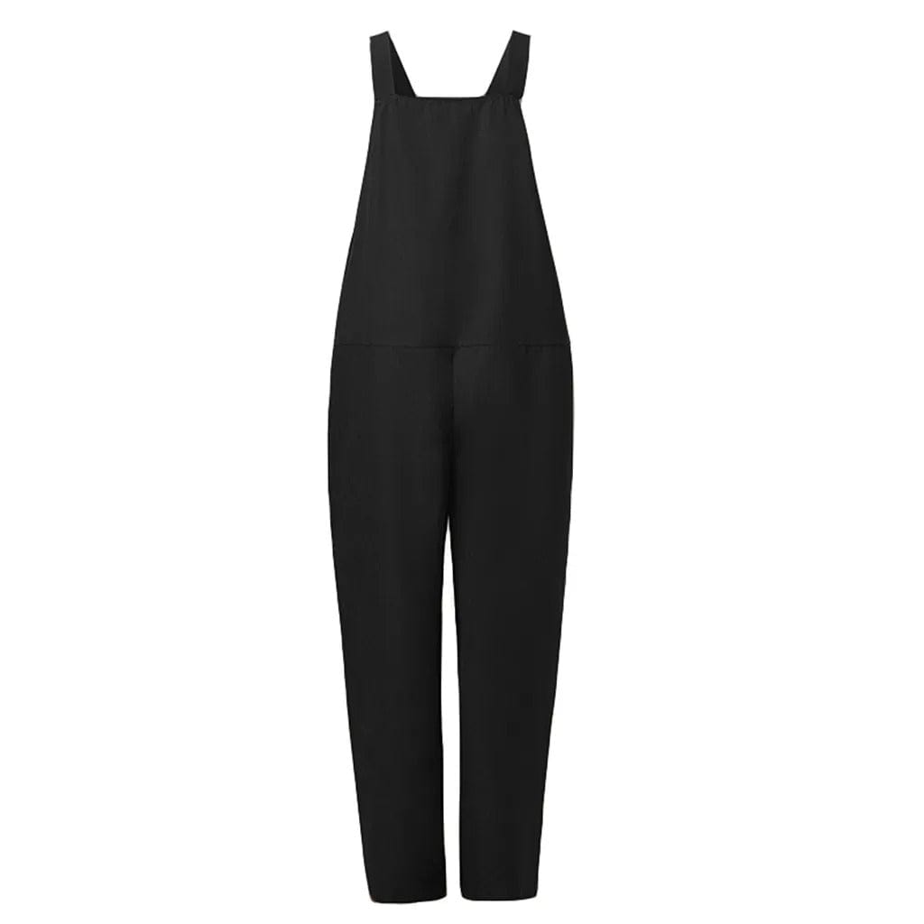 Overall in loosely knit polyester and elastane