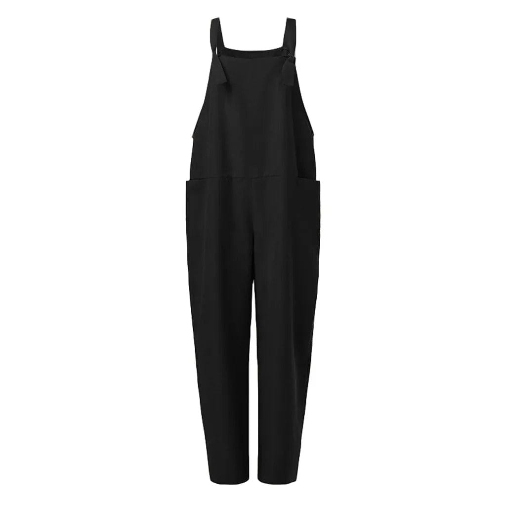 Overall in loosely knit polyester and elastane