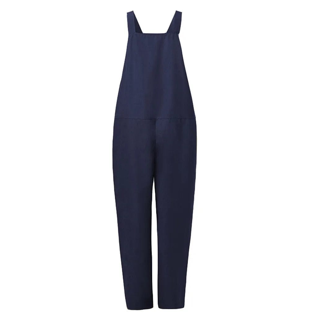 Overall in loosely knit polyester and elastane