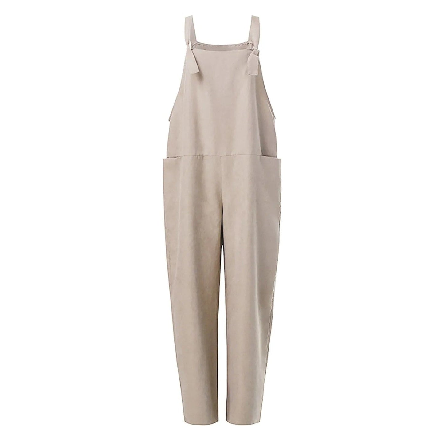 Overall in loosely knit polyester and elastane