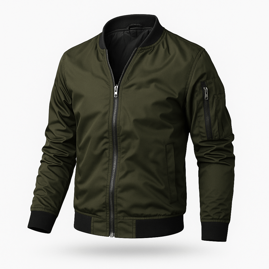 WW | Herren-Bomberjacke - Klassische Passform