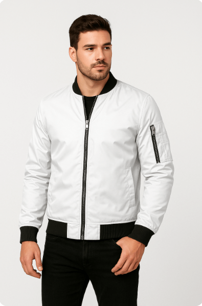 WW | Herren-Bomberjacke - Klassische Passform