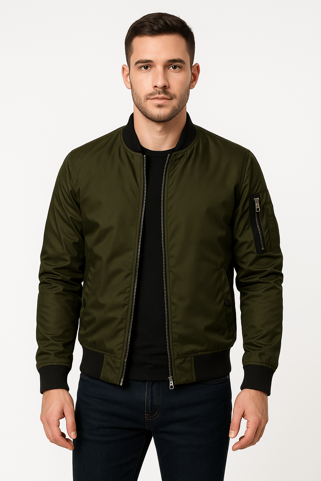 WW | Herren-Bomberjacke - Klassische Passform