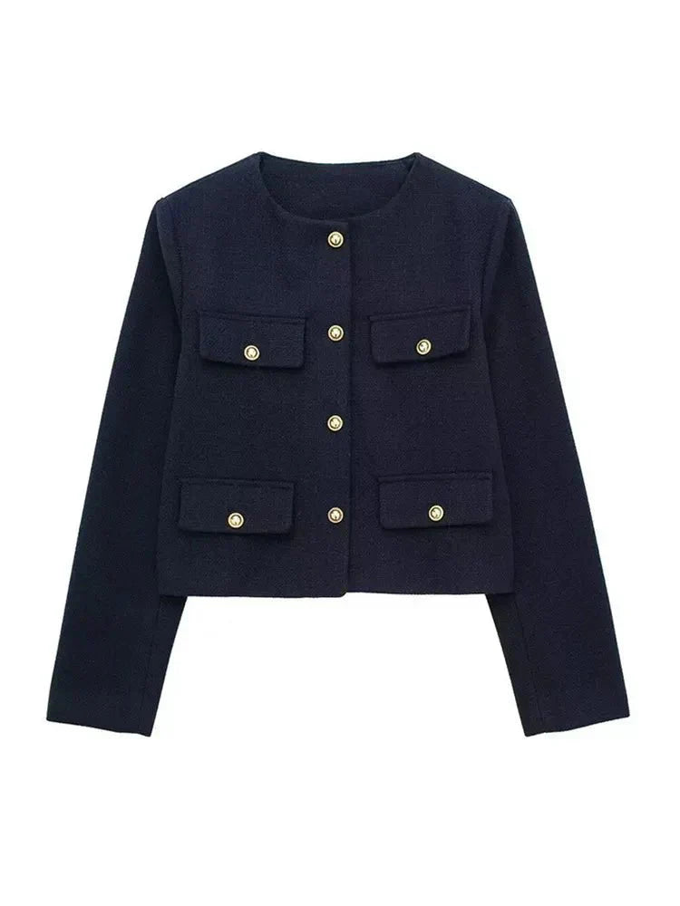 WW | Short jacket with button details Autumn