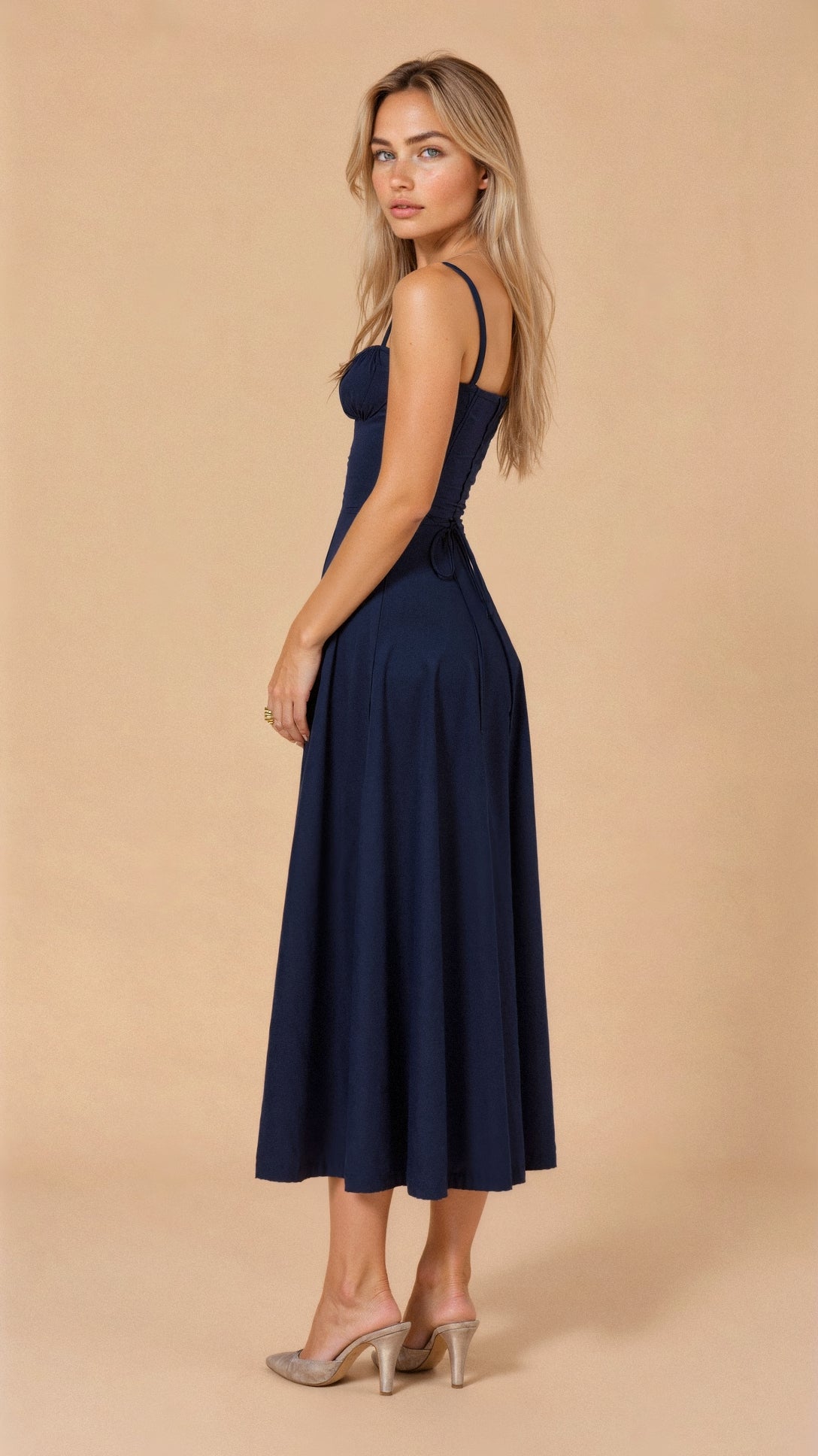 Alina | Elegant Waist Dress – Figure-Hugging & Chic
