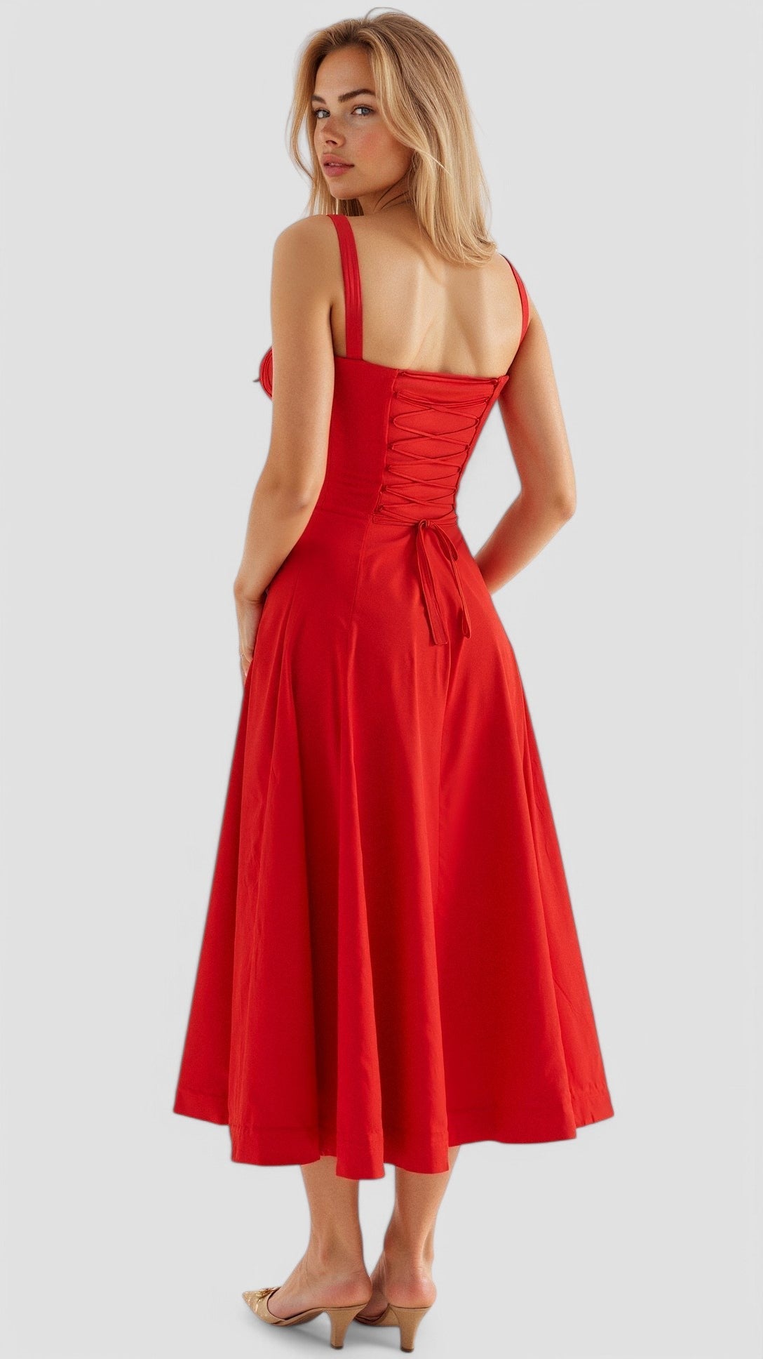 Cianna – Midikleid mit Korsett