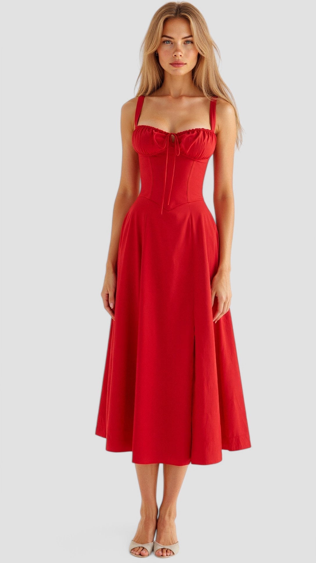 Cianna – Midikleid mit Korsett