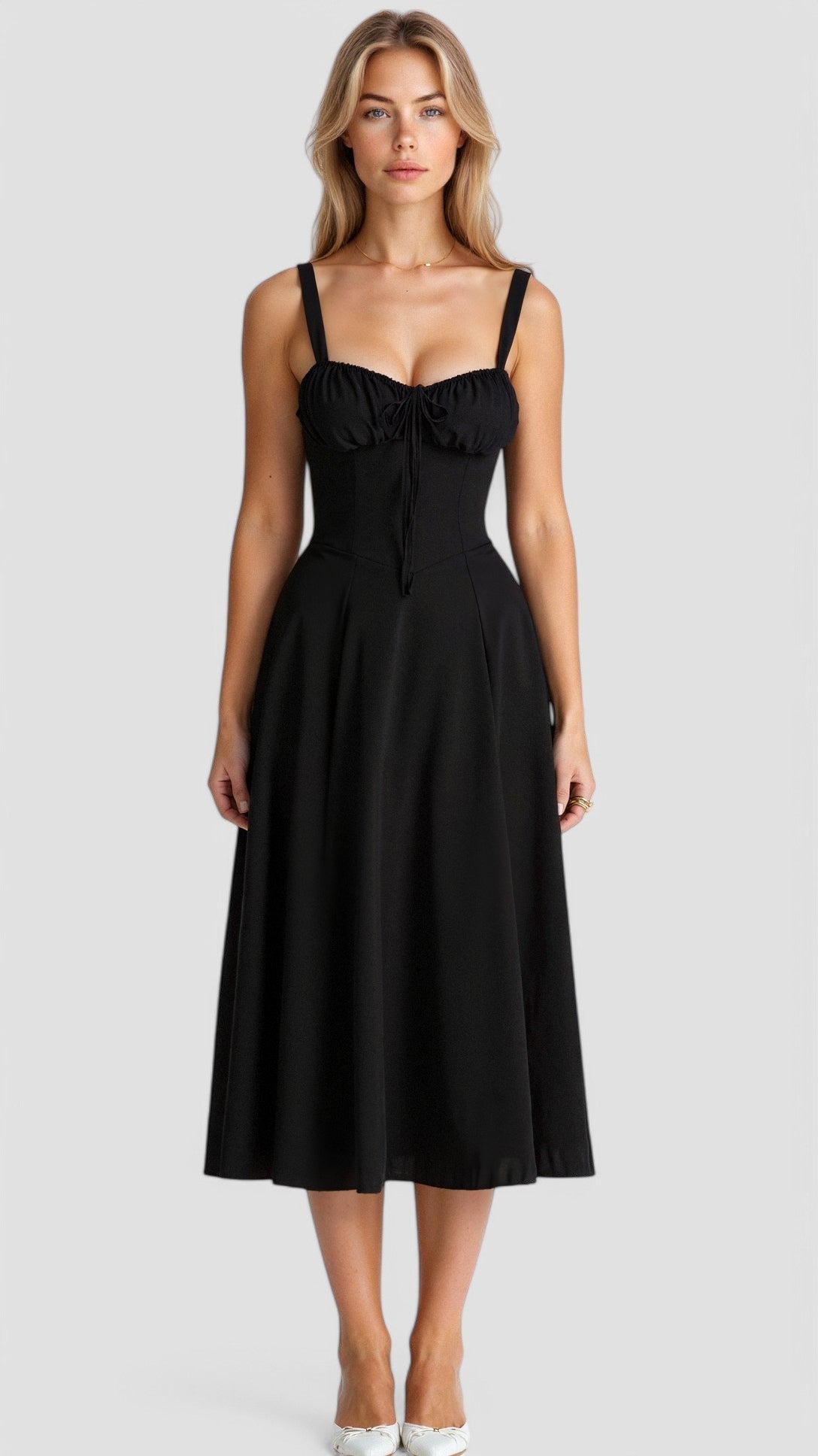 Cianna – Midikleid mit Korsett