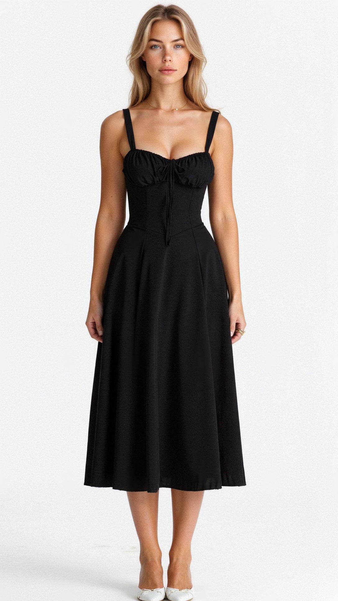 Alina | Elegant Waist Dress – Figure-Hugging & Chic