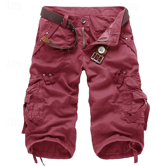 WW | Cargo Shorts Mit Mehreren Taschen Für Männer Im Sommer