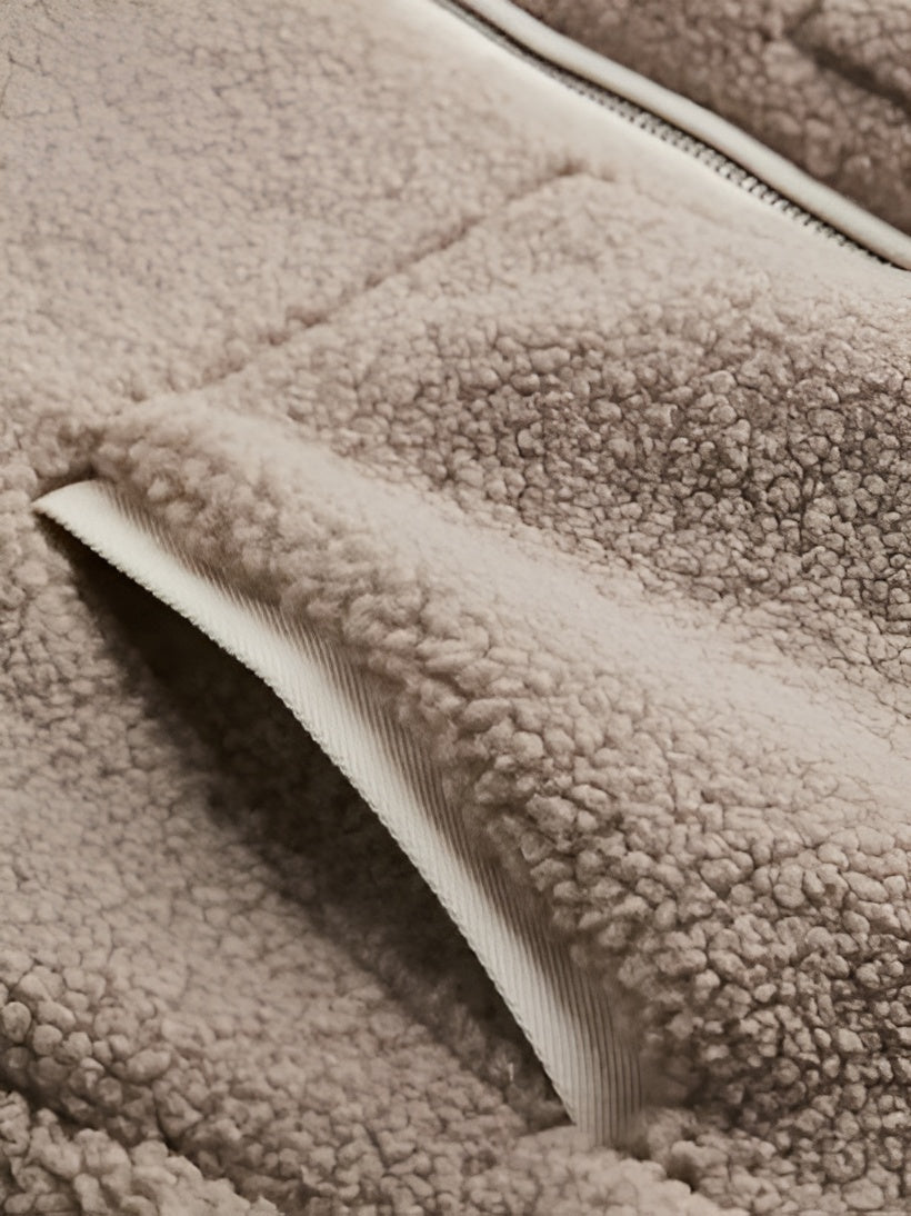 WW | Douillet Teddy Jacket Cream for Elegant Comfort