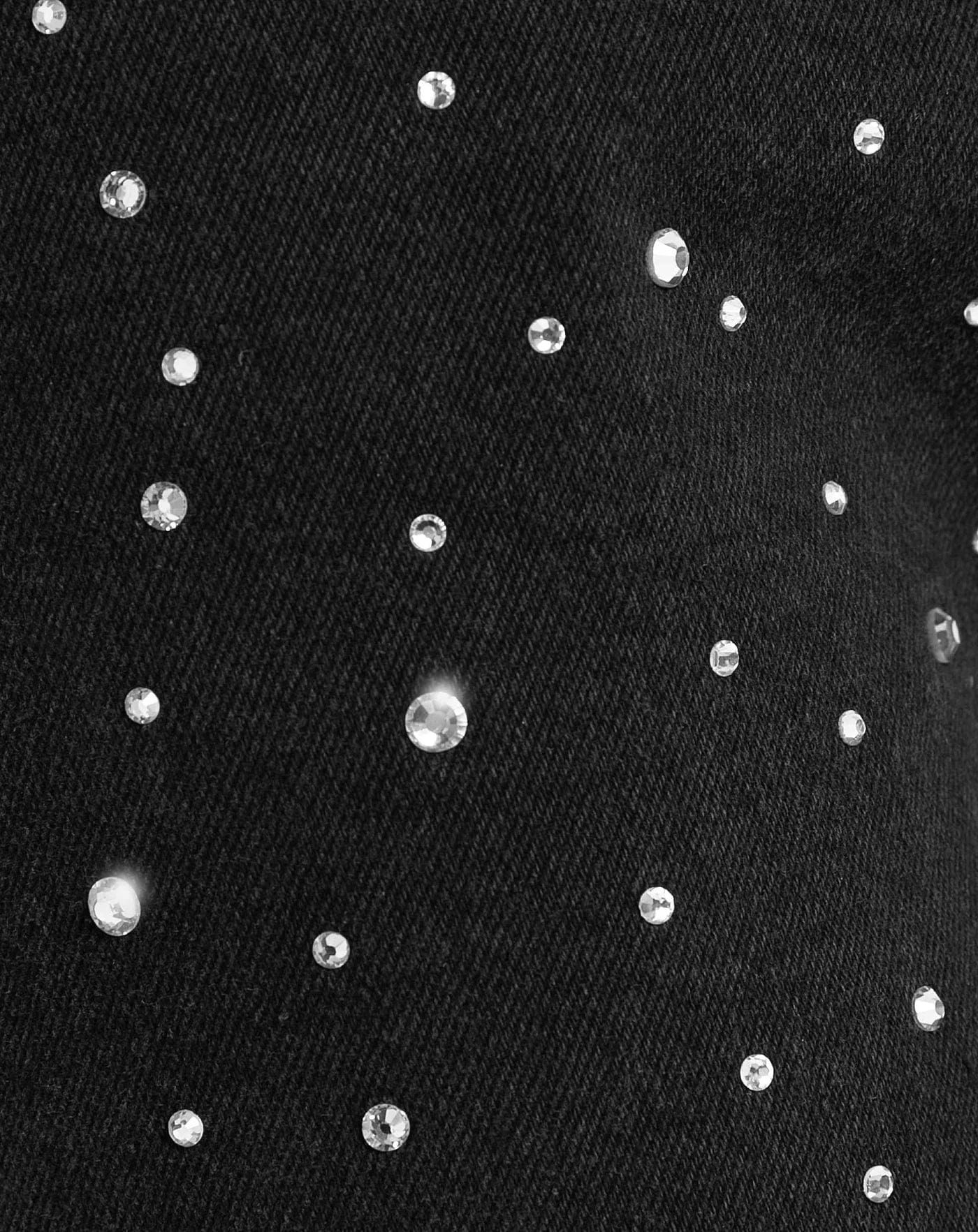 WW | Denim Sparkle Hose mit Glitzer
