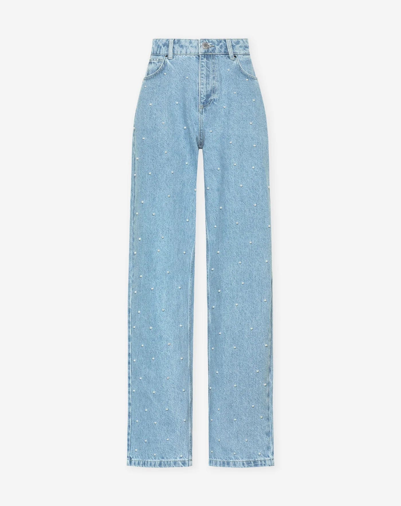 WW | Denim Sparkle Hose mit Glitzer