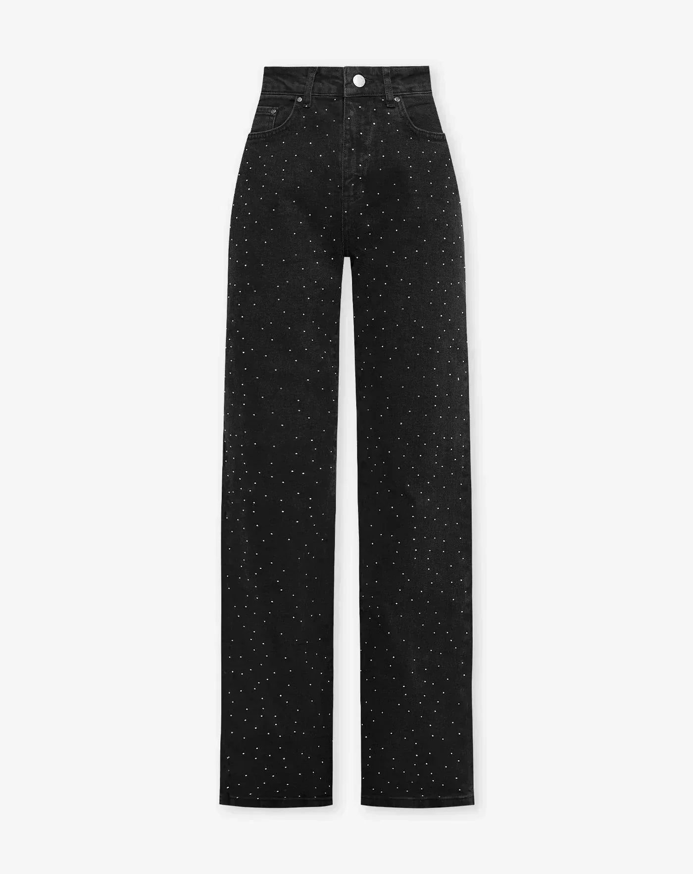 WW | Denim Sparkle Hose mit Glitzer