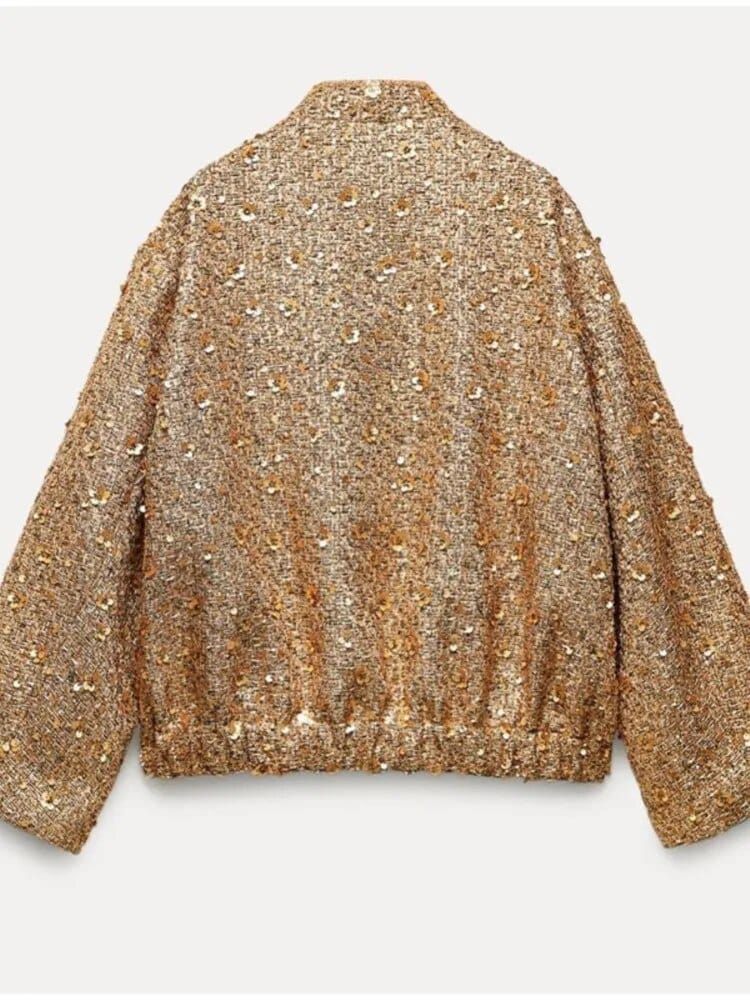 WW | Glitter Bomber Jacket