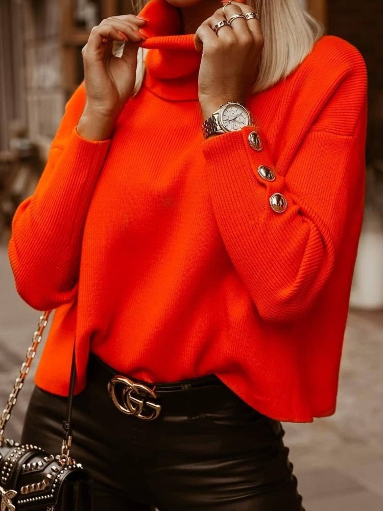WW | Elegant Turtleneck Sweater for Women