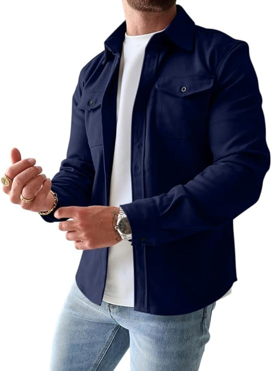 WW | Baumwollmischung lässige Overshirt