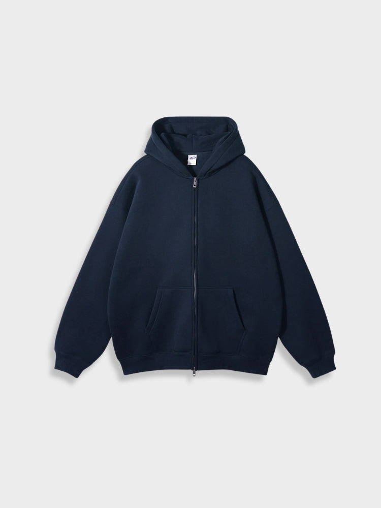 WW | High-Quality Zippered Hoodie
