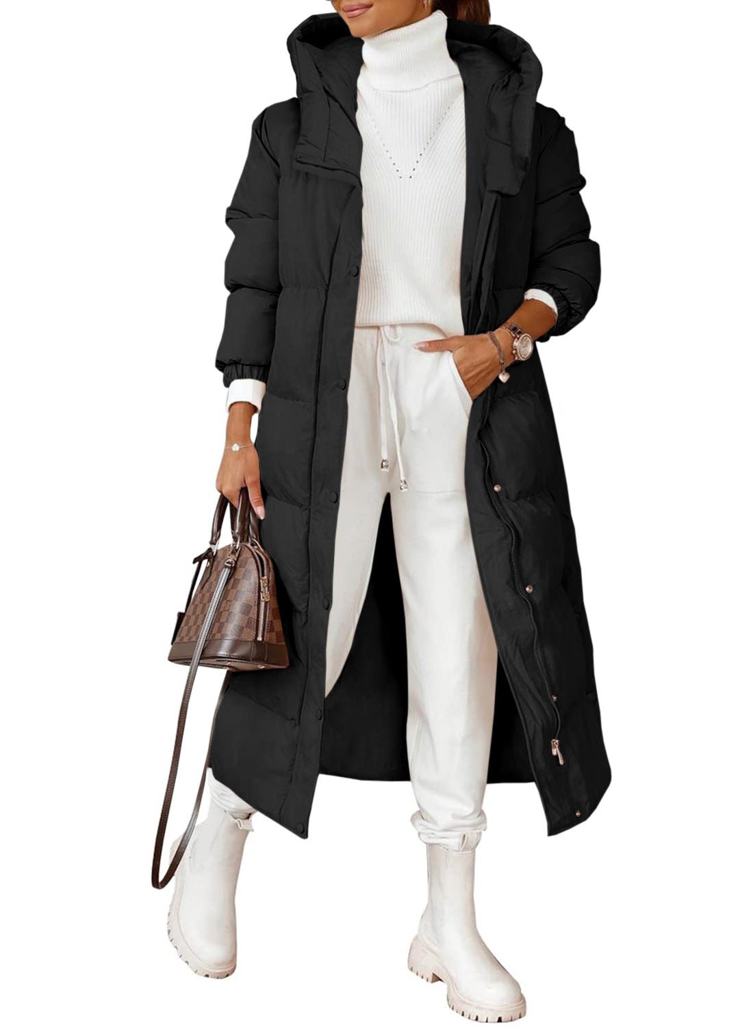 WW | Puffer-Jacke mit Kapuze - Ultra-warme Isolation - Wasserabweisend - Winter Casual