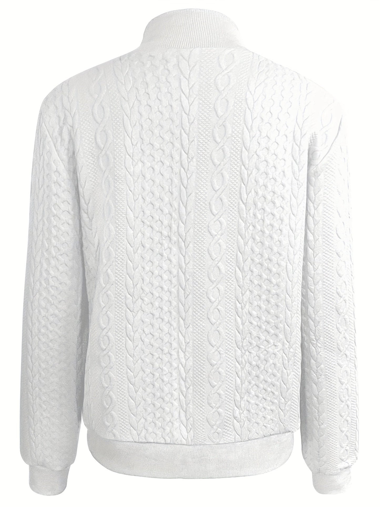 WW | Textured Zip-Up Bomber Jacket