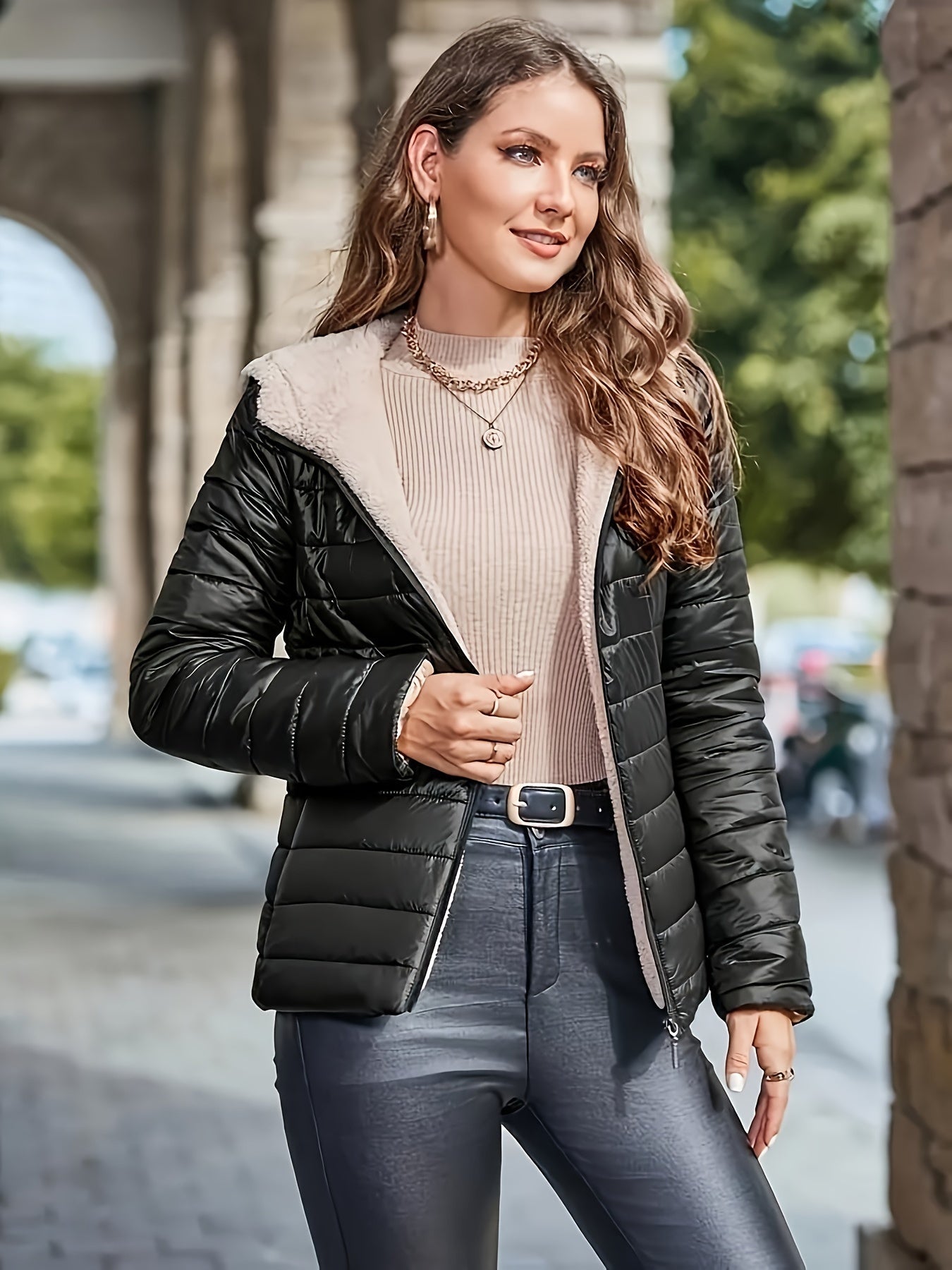 WW | Warm Padded Hoodie Jacket