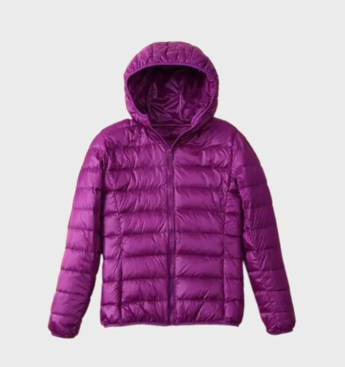 WW | Kapuzen-Pufferjacke - Packbares Design - Winterwärme - Lässige Alltagskleidung