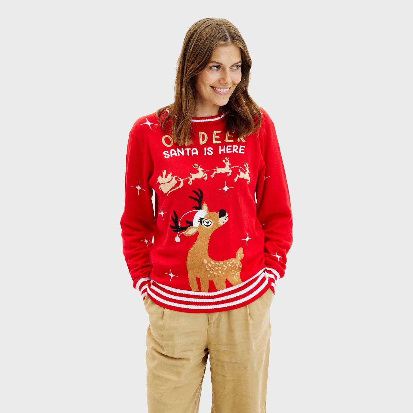 WW | Oh Deer Sweater - Damen