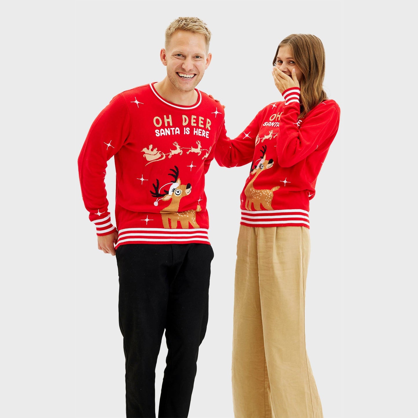 WW | Oh Deer Sweater - Damen