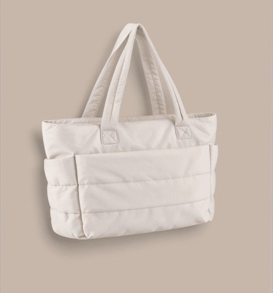 WW | Women's Spacious Puffer Shoulder Bag Elegant Design