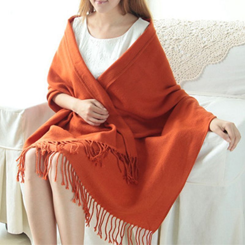 WW | Scarf with Cashmere Feel & Diamond Pattern