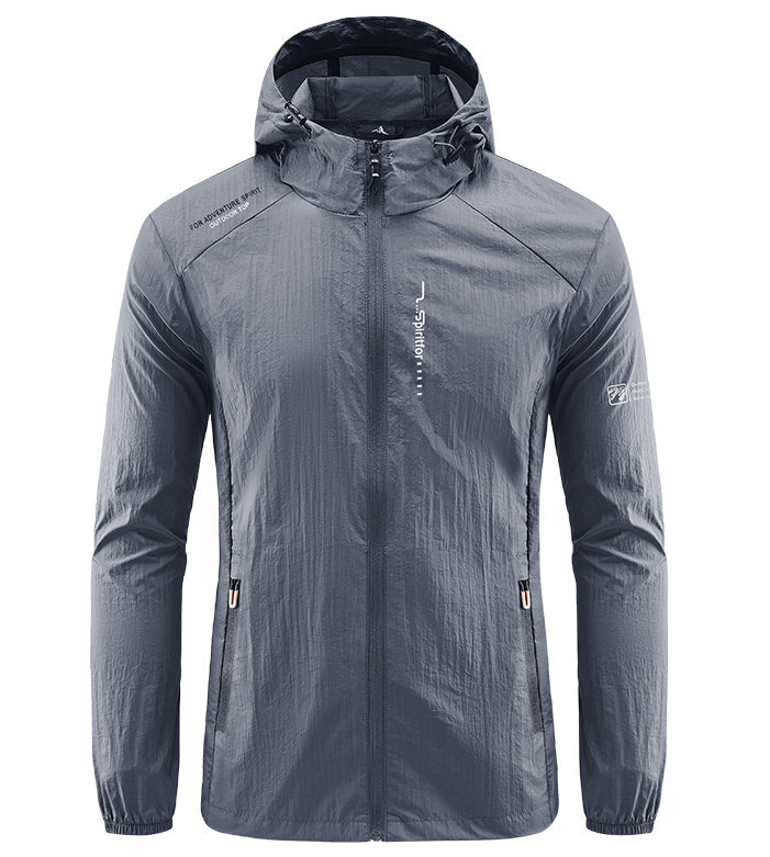 WW | Lightweight and casual men's hooded softshell jacket - Perfect for autumn/winter