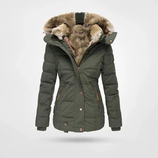 WW | Warm waterproof winter jacket with lining and hood