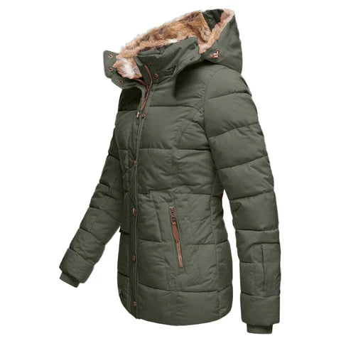 WW | Warm waterproof winter jacket with lining and hood