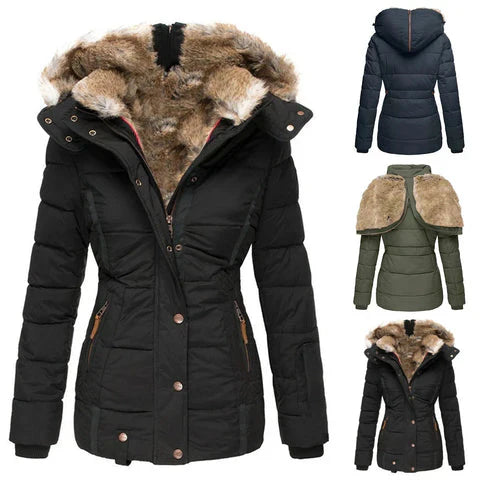 WW | Warm waterproof winter jacket with lining and hood