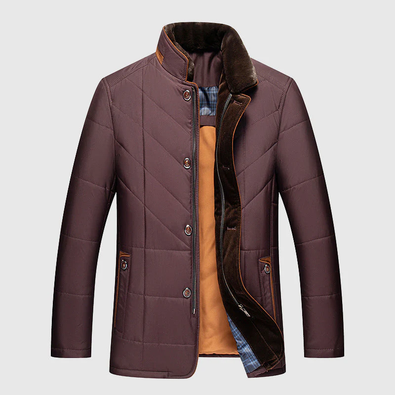 WW | Men's Padded Winter Jacket with Premium Insulation Technology