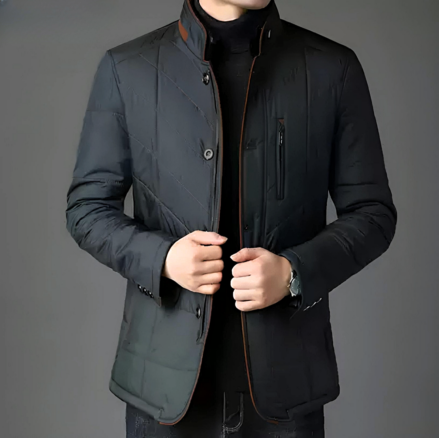WW | Men's Padded Winter Jacket with Premium Insulation Technology