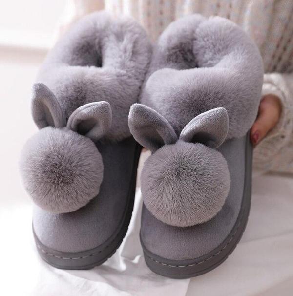 WW | bunny slippers