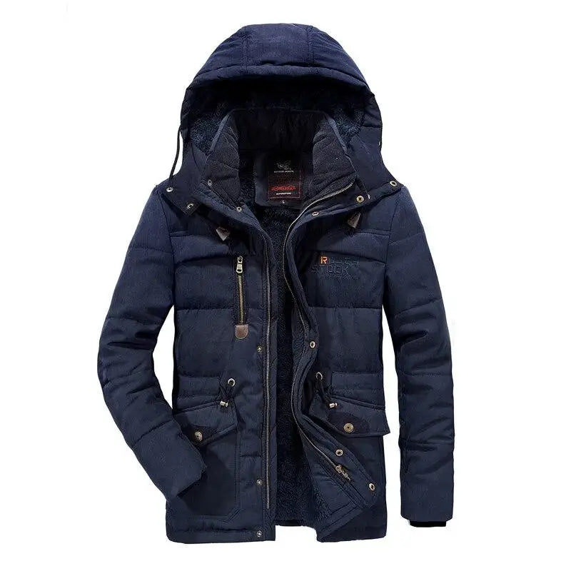 WW | Winterjacke mit Kapuze für Herren Stil: Eleganz und Wärme